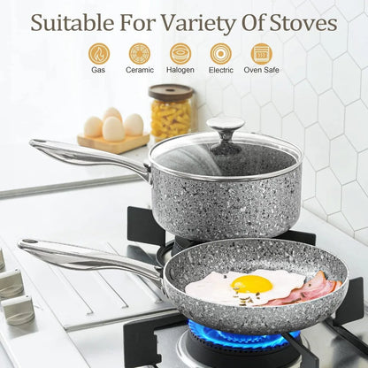 Non-stick Kitchen Cookware Utensils Set