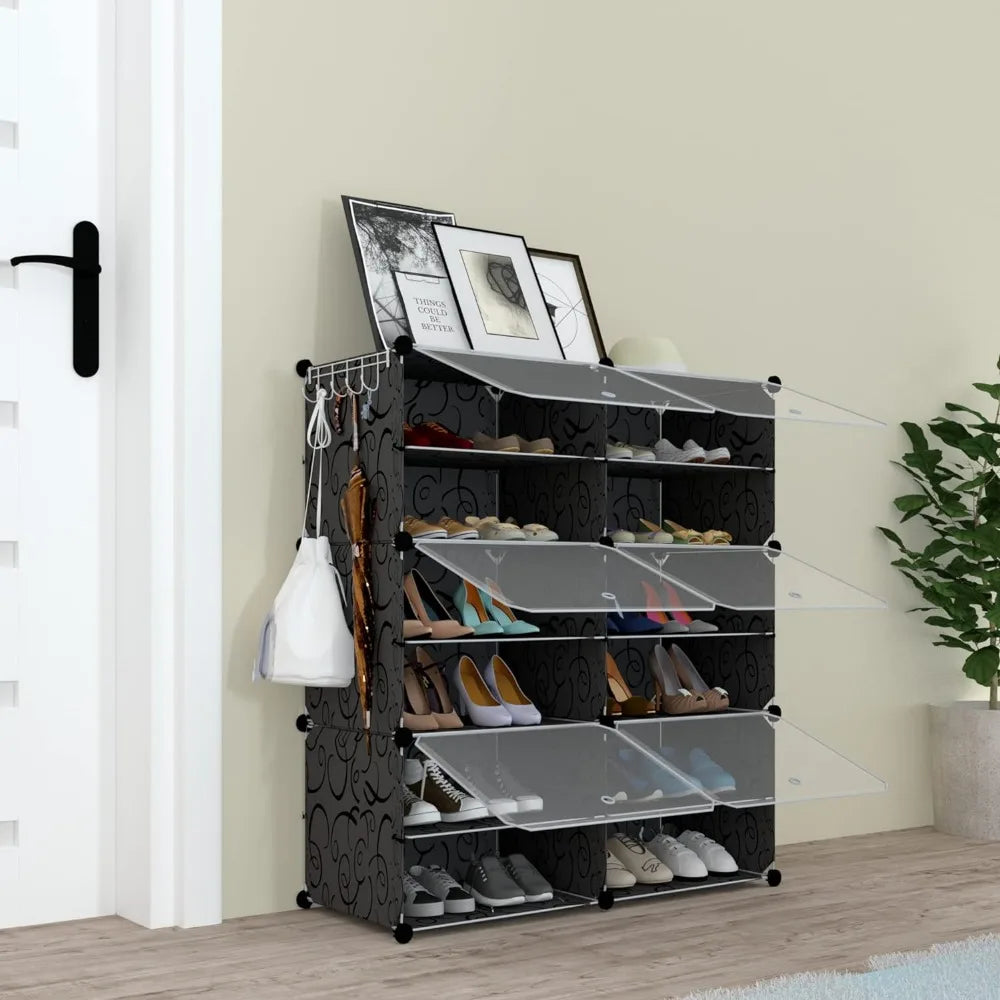 48 Pair Shoe Storage Cabinet