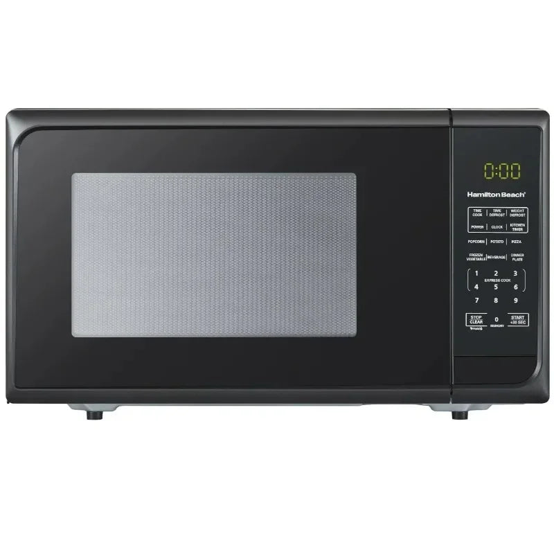 Black Microwave Oven