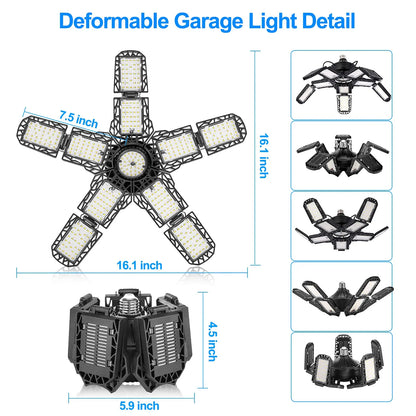 Adjustable Panel LED Garage Lights