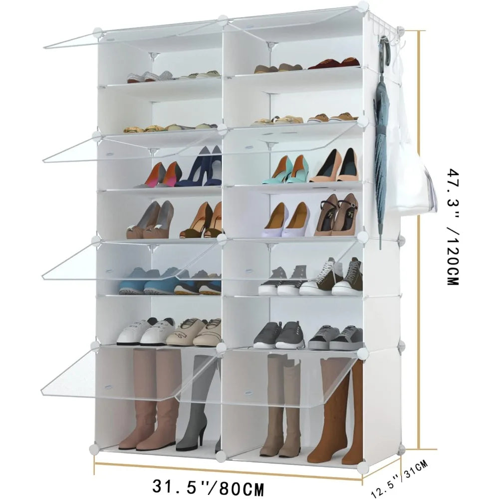 48 Pair Shoe Storage Cabinet