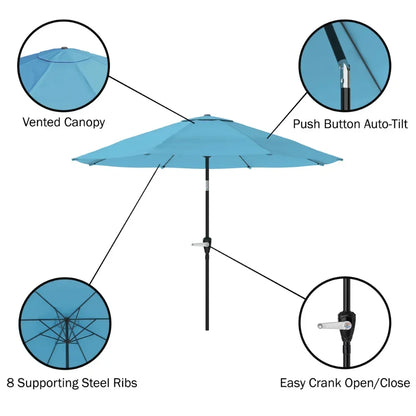 Auto Tilt Patio Umbrella