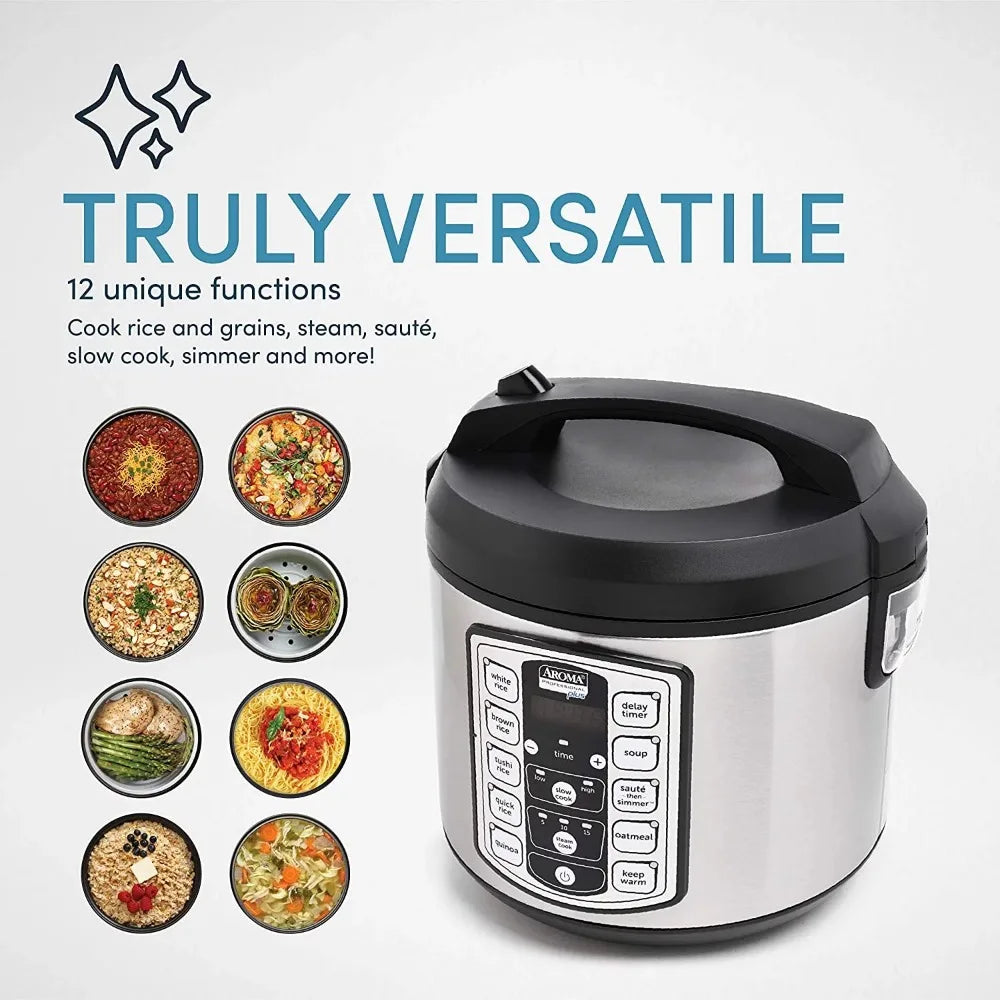 Digital Rice & Grain Multicooker, Food Steamer