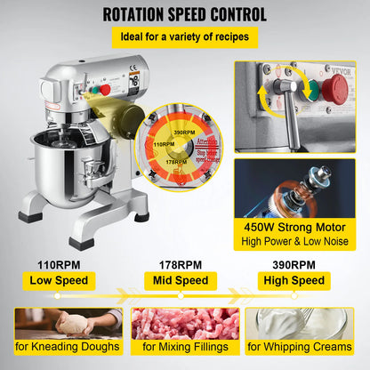 Stainless Steel Commercial Dough Machine