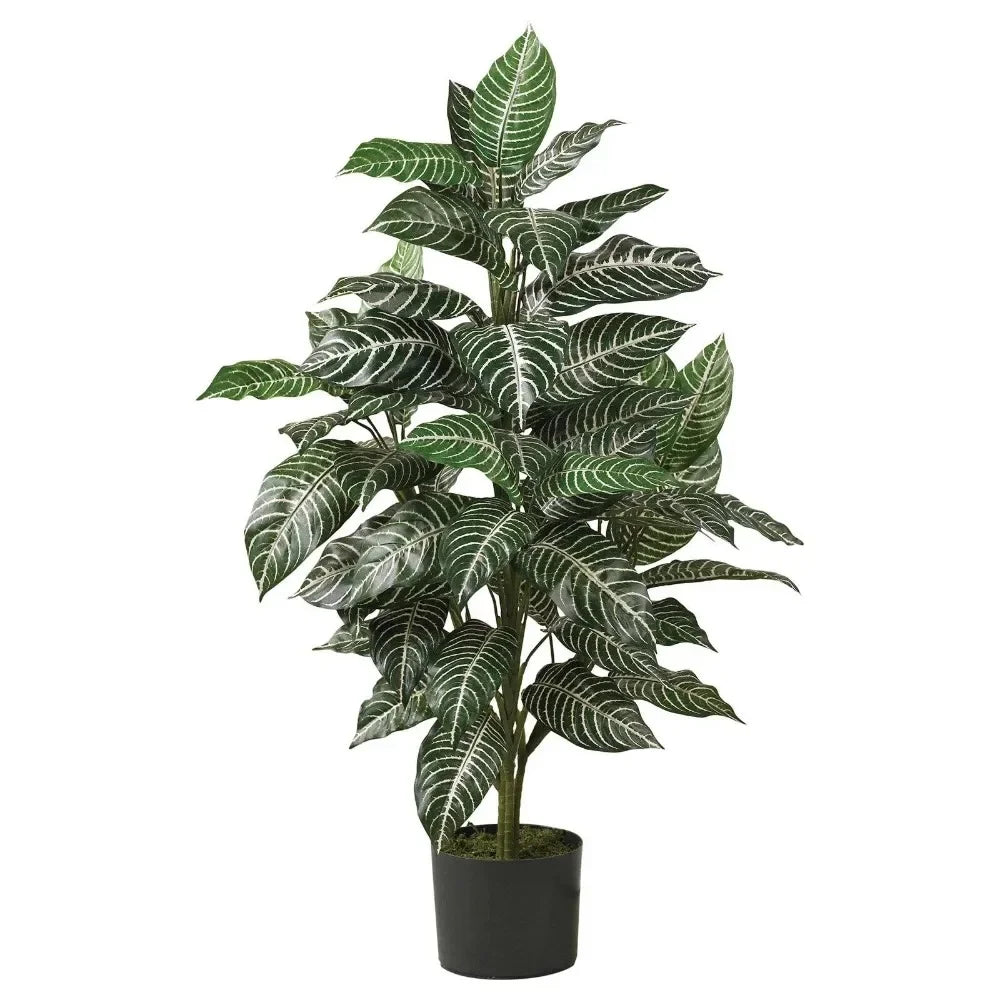 Artificial Plant With Decorative Planter Decoration