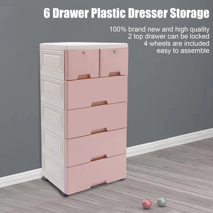 Plastic Storage Dresser