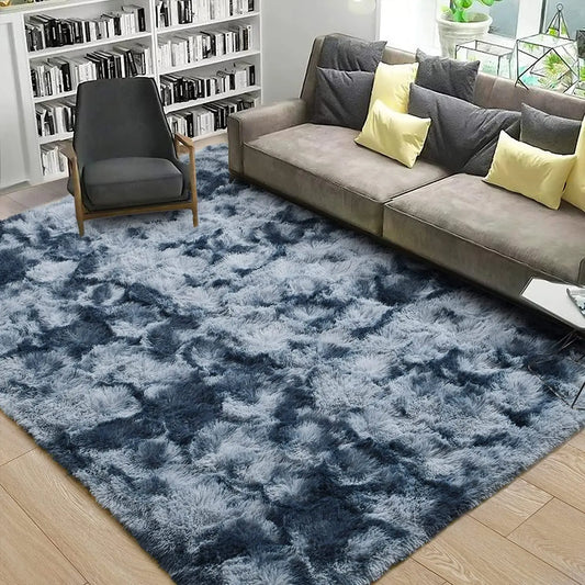 Large Area Rug Fluffy Warm Winter Carpets