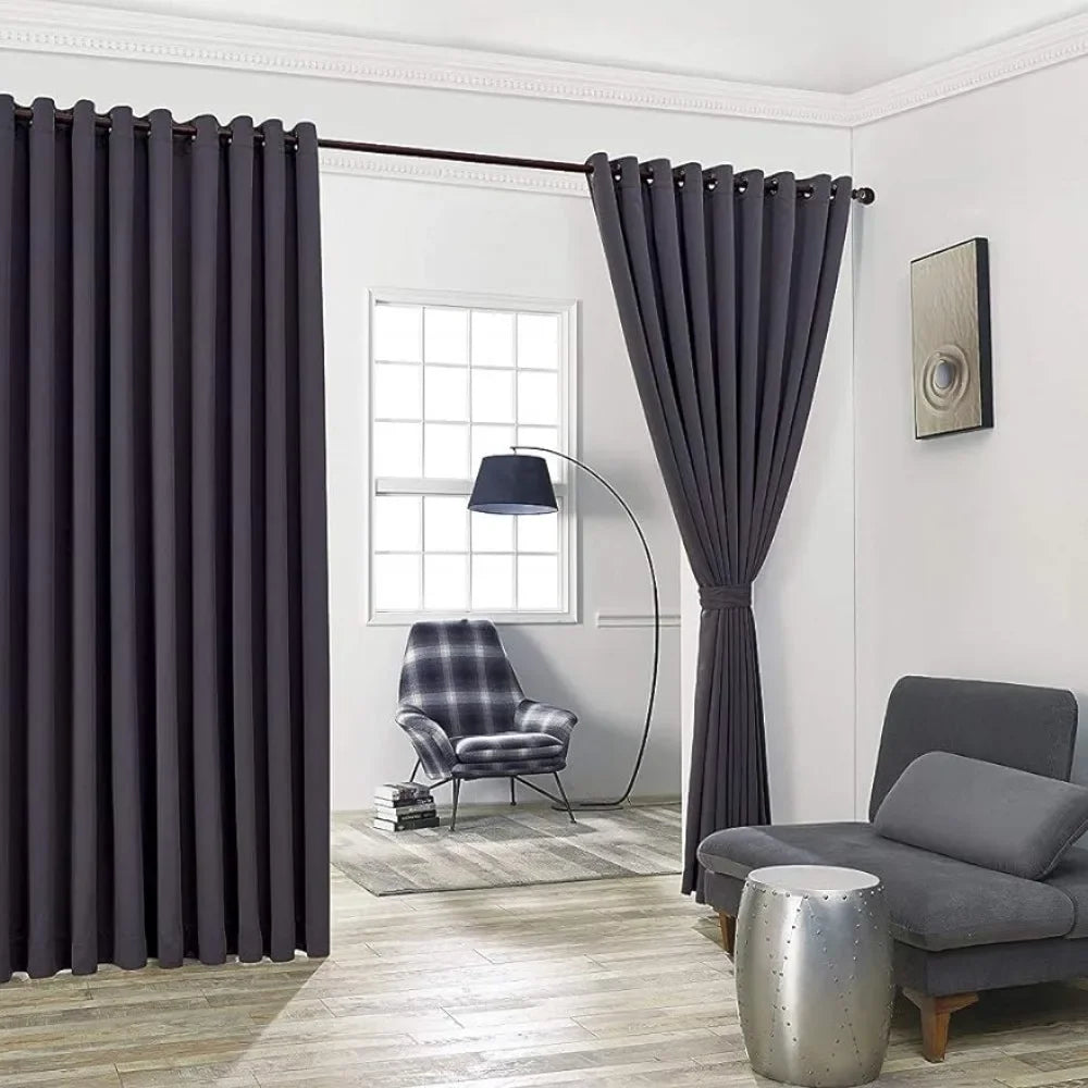 Living Room Fabric Blackout Curtains Home Textile