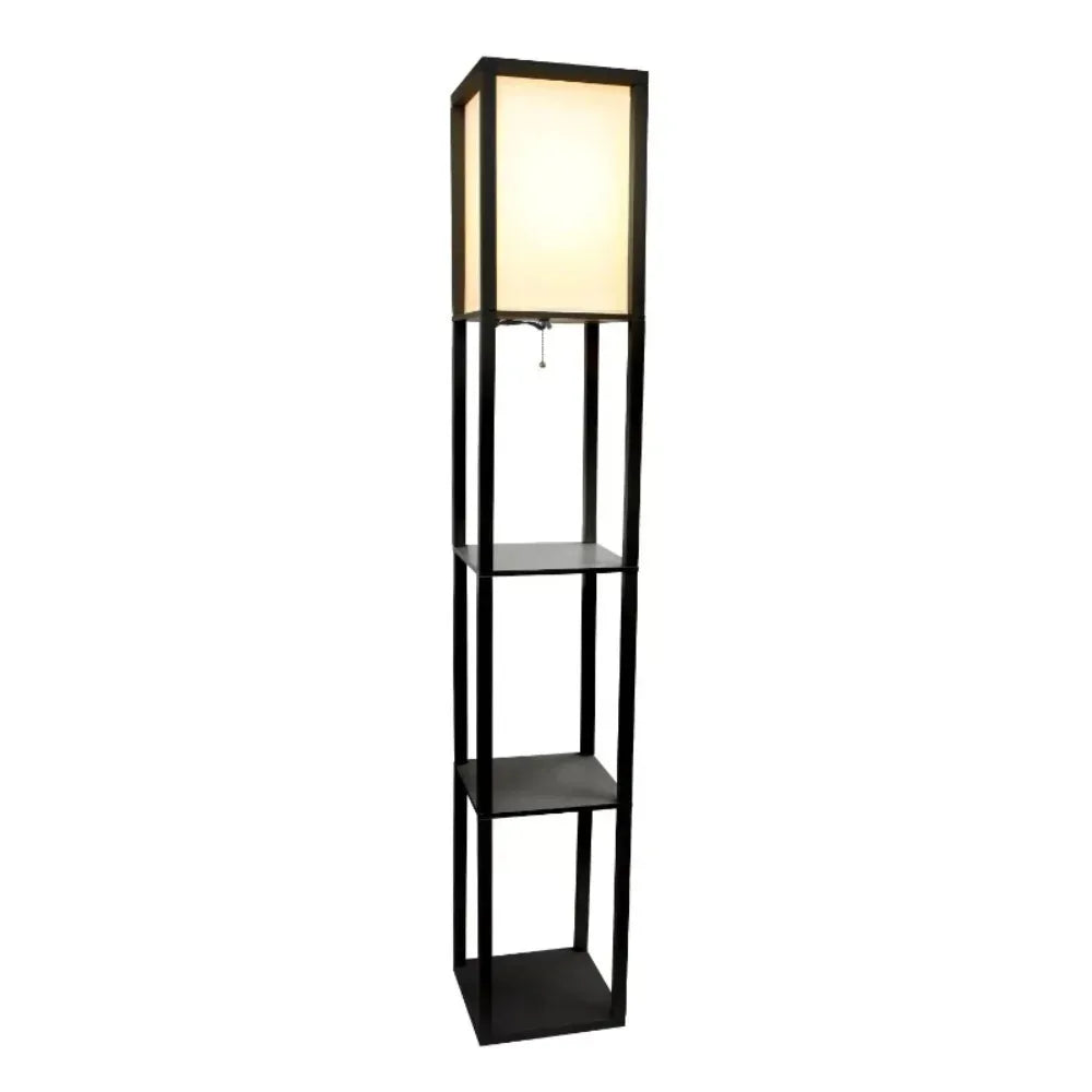 Floor Lamp Etagere Organizer Storage Shelf