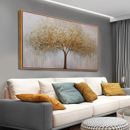 Wall Art Painting Decorative Paintings Golden Tree