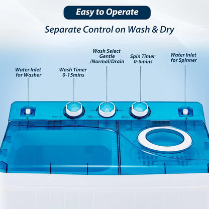 Portable Washing Machine Washer and Dryer Combo