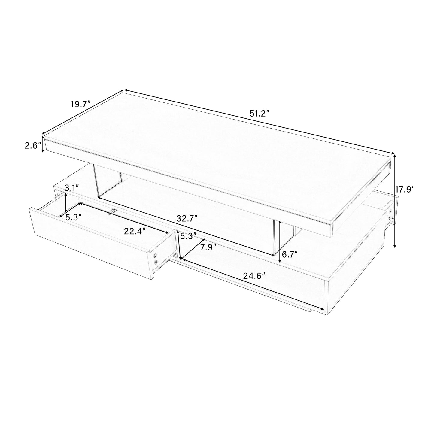 Coffee/Center Table For Living Room