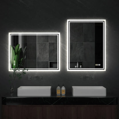 LED Backlit Mirror Bathroom Vanity