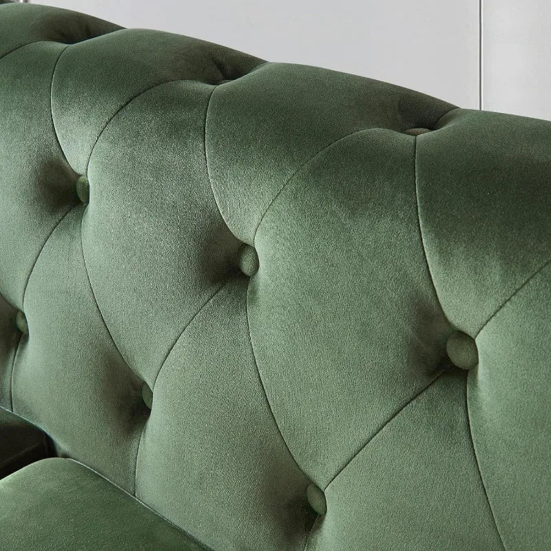 Upholstered Sofa Couch With Deep Seats