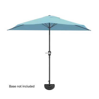 Half Round Patio Umbrella