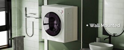 Electric Compact Front Load Tumble Laundry Dryer