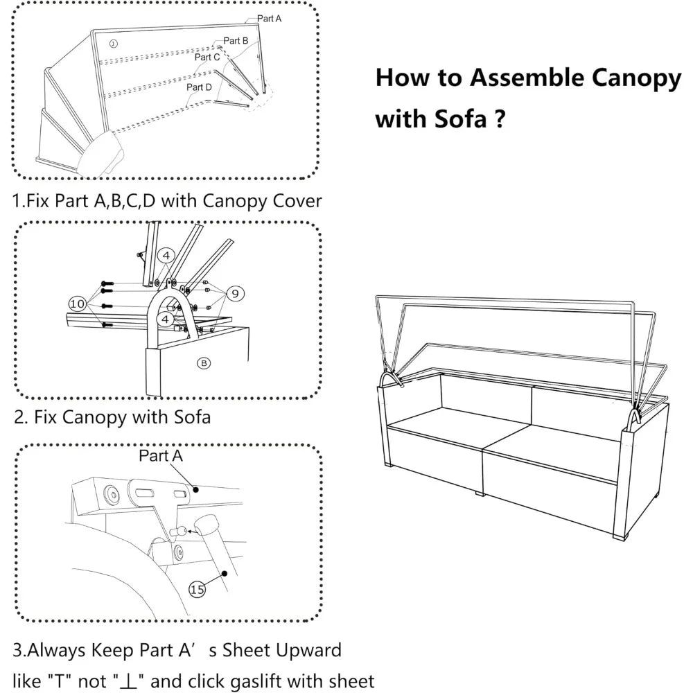 Outdoor Garden Furniture Set