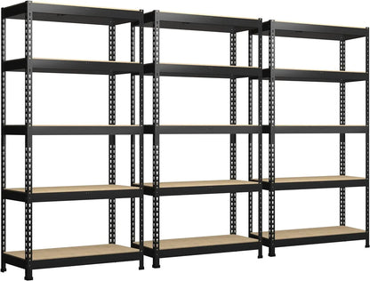 5 Tier Adjustable Garage Storage Shelving