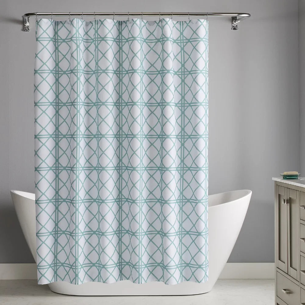 17-Piece Shower Curtain Basket Set