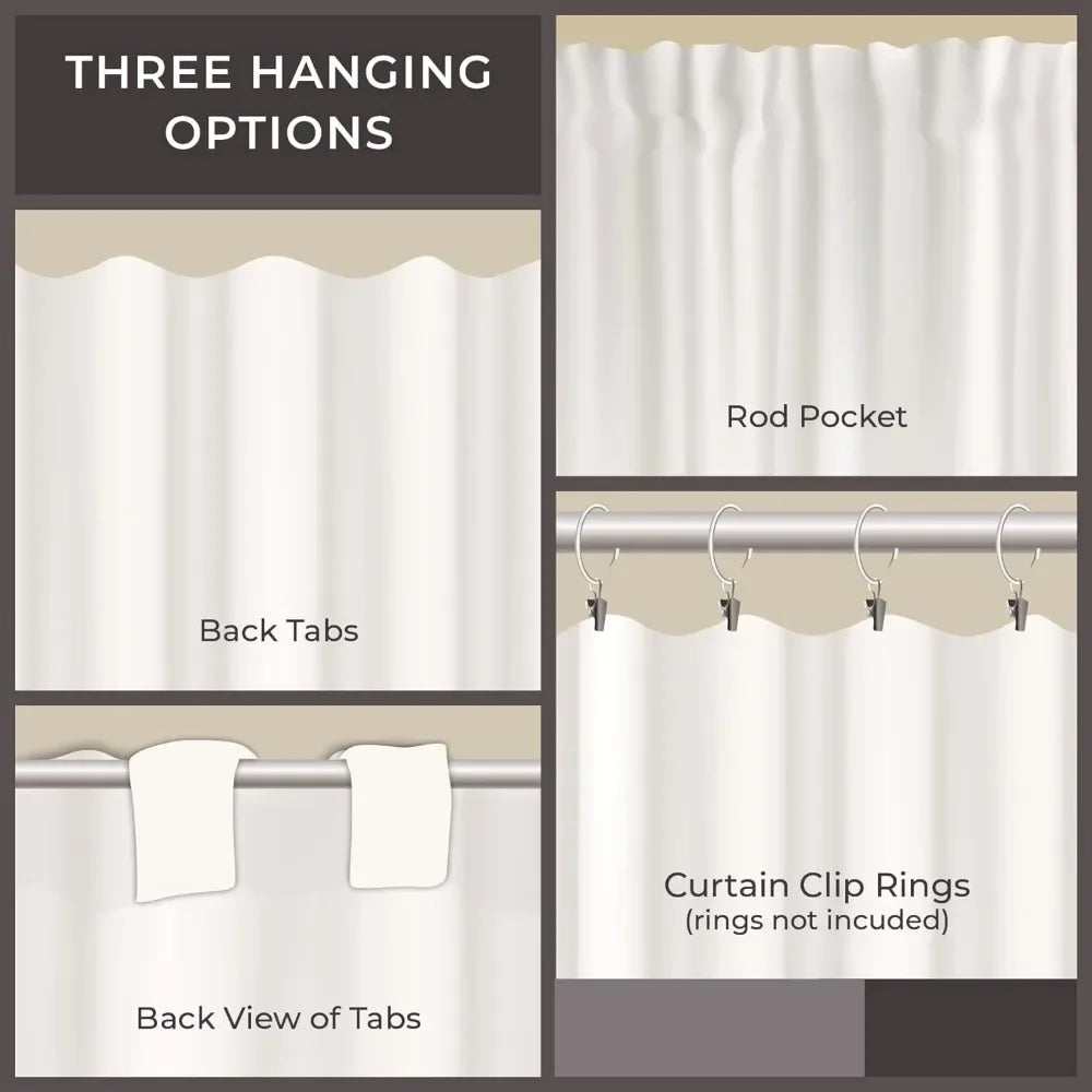 Ticking Stripe Panel Curtains