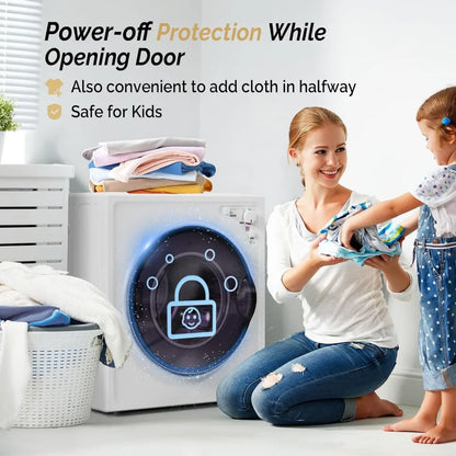 Electric Compact Front Load Tumble Laundry Dryer