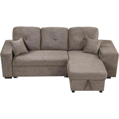 L-Shaped 3-Seaters Corner Sectional Sofa