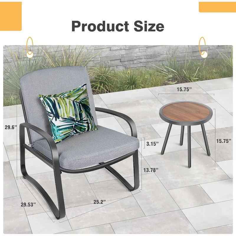 Patio Chairs With Table Outdoor