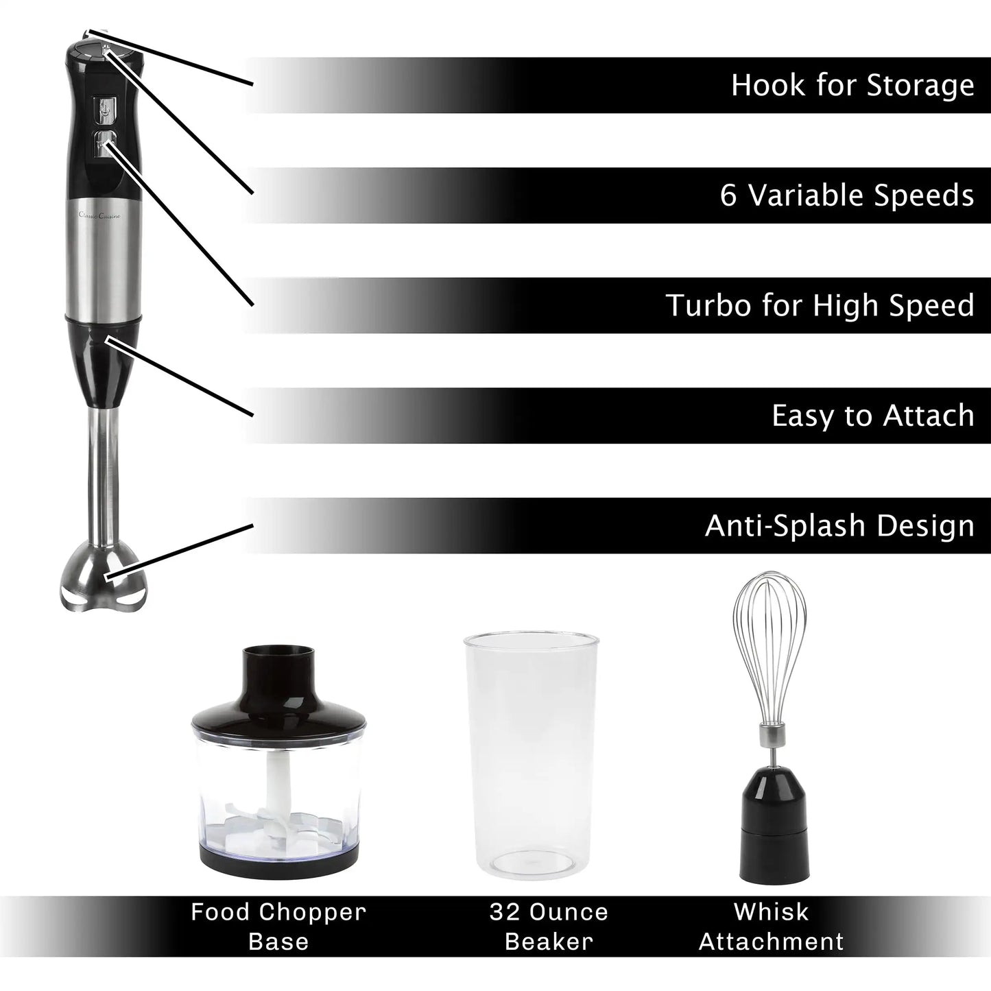 Cuisine Immersion Blender