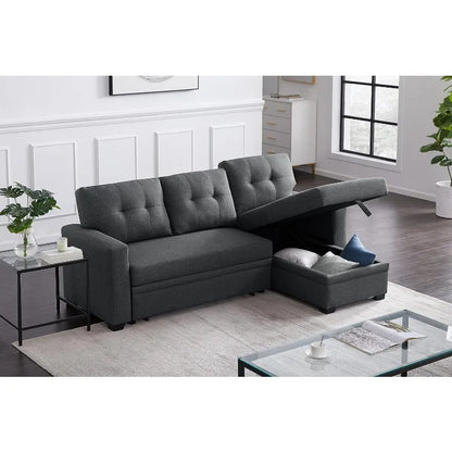 L-Shaped 3-Seaters Corner Sectional Sofa