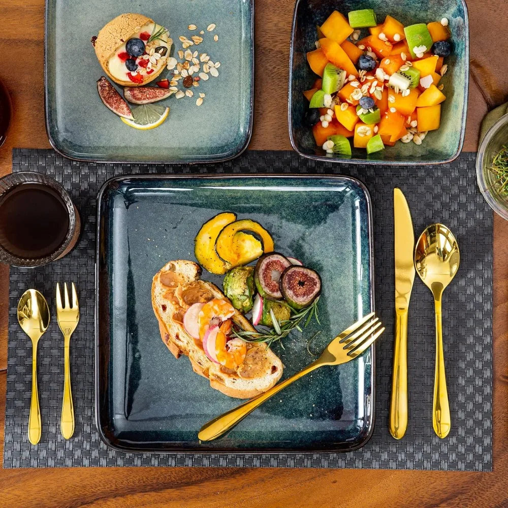 Dinner Plates Set Bowl and Soup