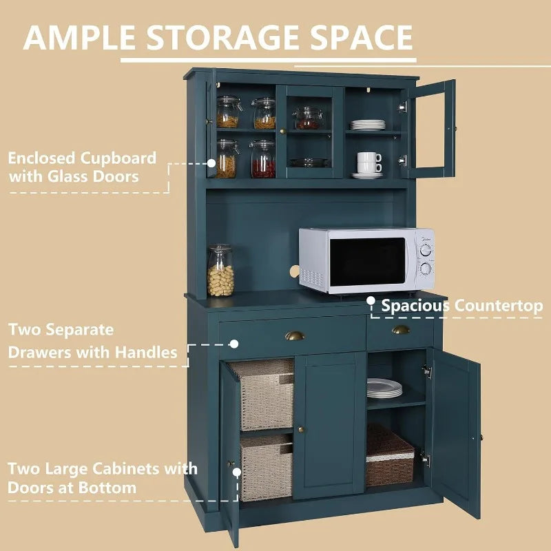 Kitchen Pantry Storage Cabinet