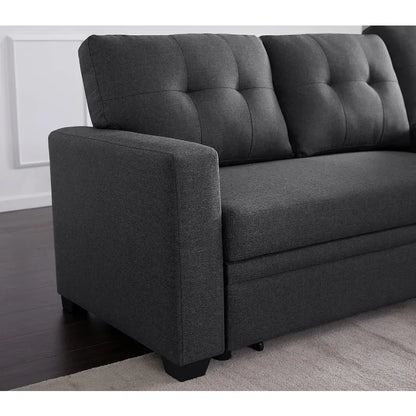 L-Shaped 3-Seaters Corner Sectional Sofa