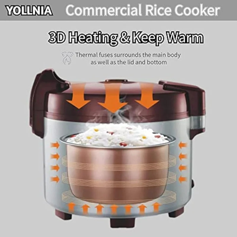 Commercial Rice Cooker & Food Warmer