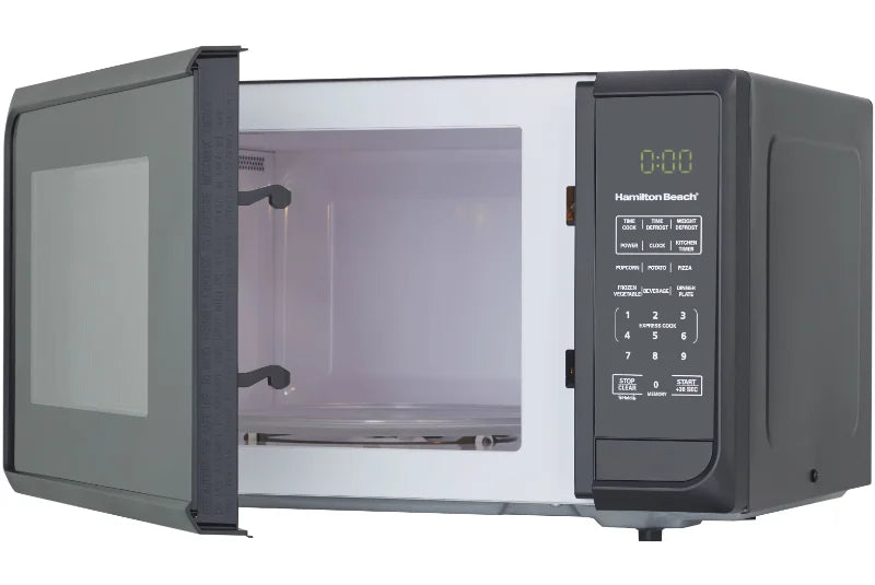 Black Microwave Oven