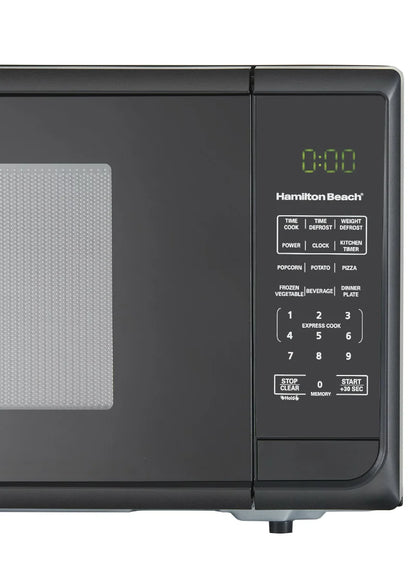 Black Microwave Oven