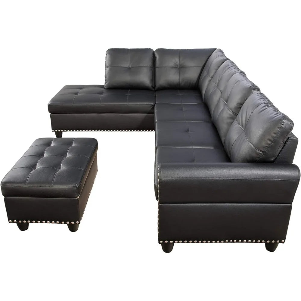 L-Shape 6 Seat Living Room Sofa