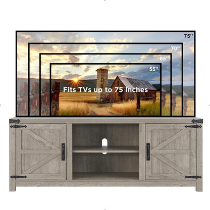 Fireplace TV Stand For 75 Inch TV