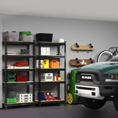 5 Tier Adjustable Garage Storage Shelving