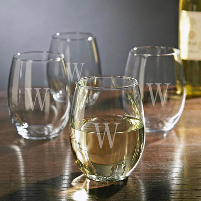 4-Piece Cocktail Goblet Glass Cup Set