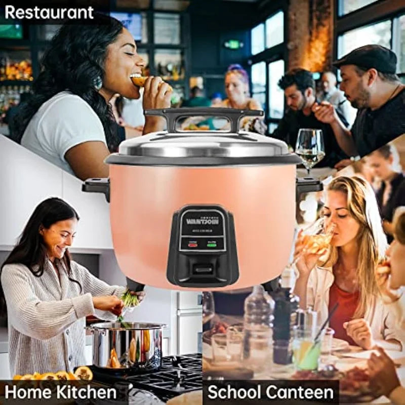 Stainless Rice Cooker & Warmer