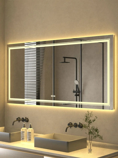 Extra Large Rectangle Bathroom Mirror