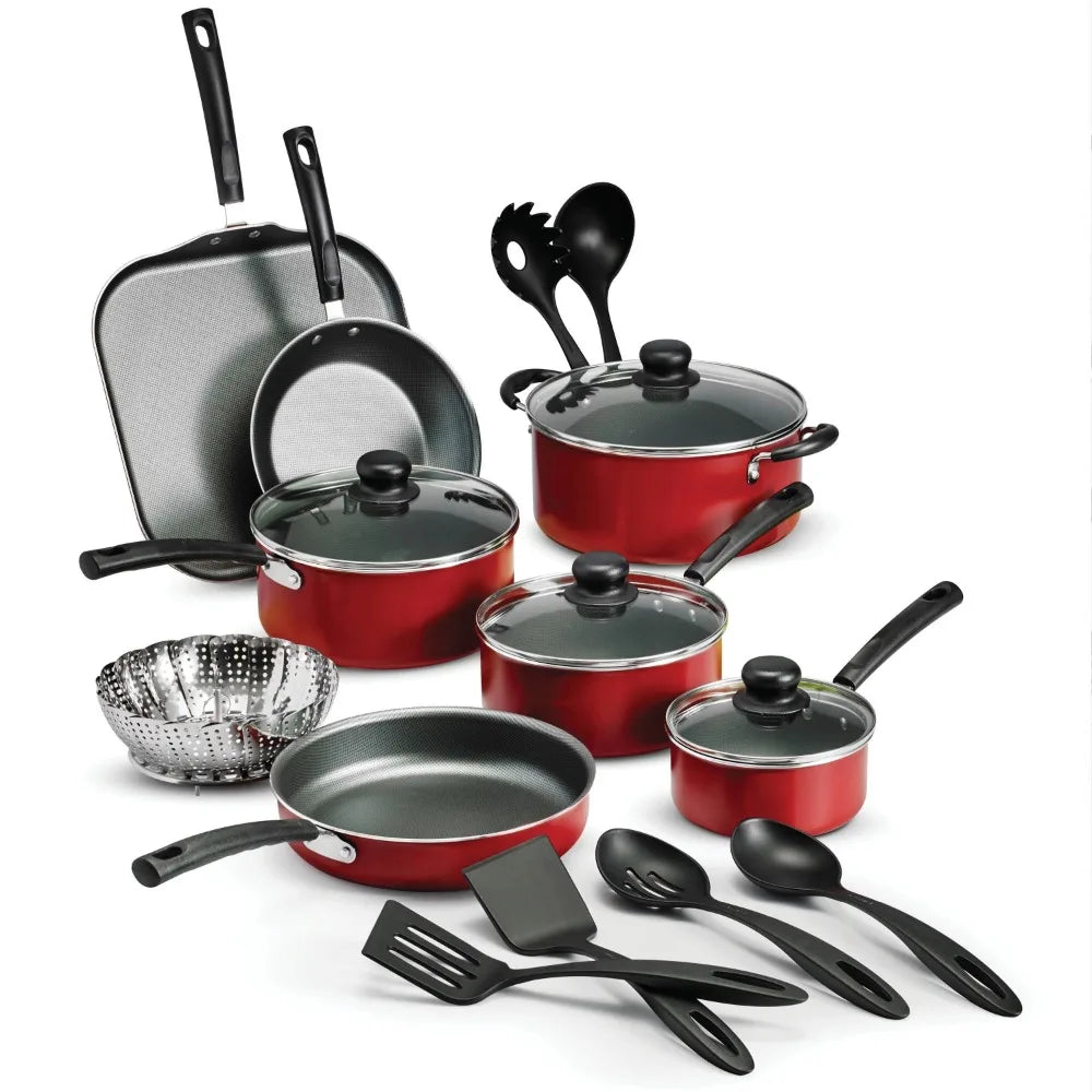 18 Piece Non-stick Cookware Set