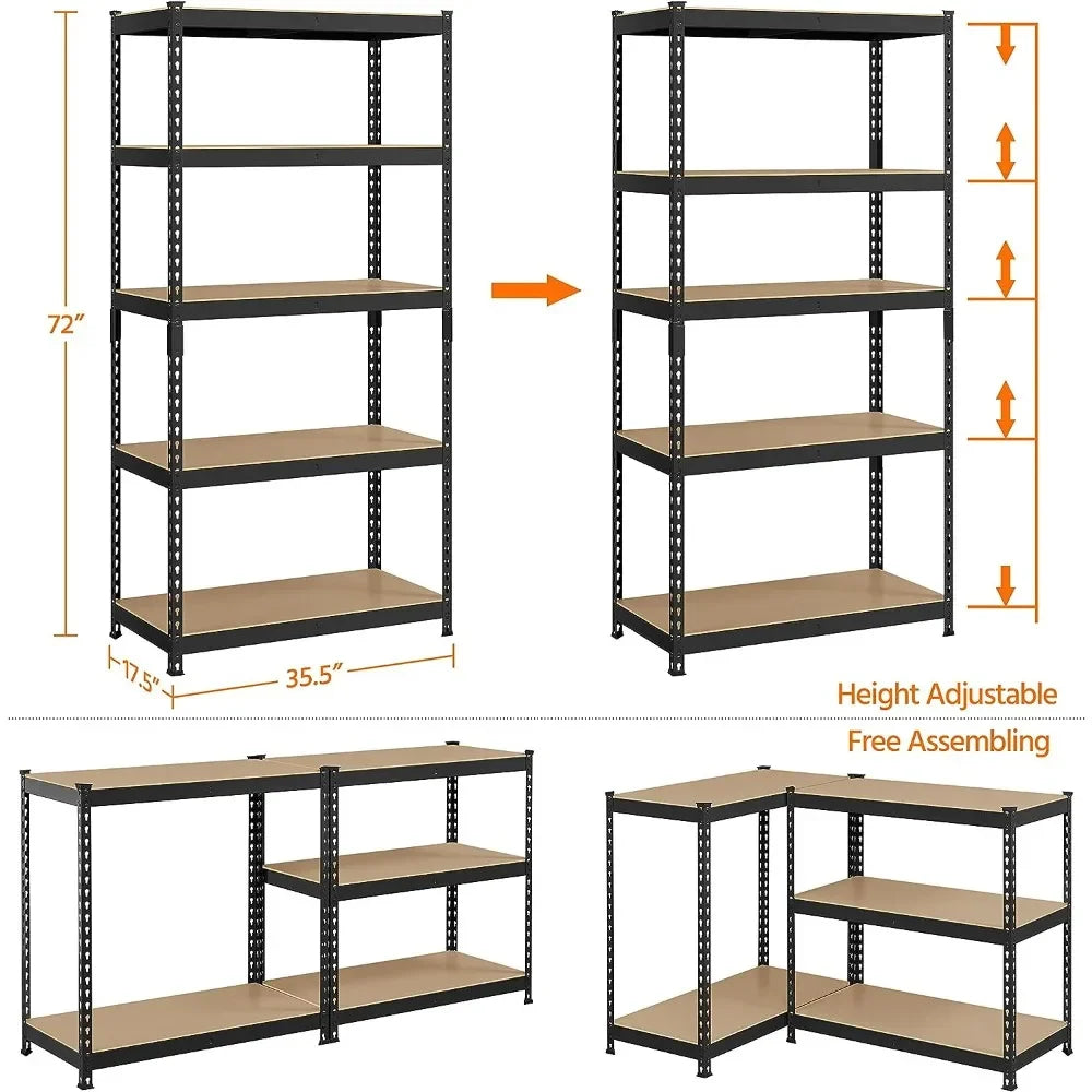 Adjustable Garage Storage Shelves Storage Racks