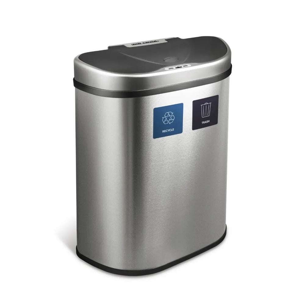 Motion Sensor Stainless Steel Kitchen Trash Can