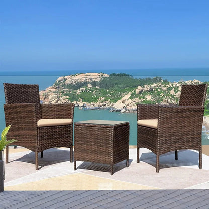 3 Pieces Patio Furniture