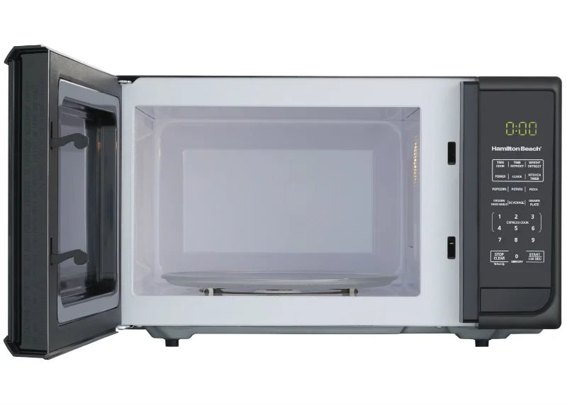 Black Microwave Oven