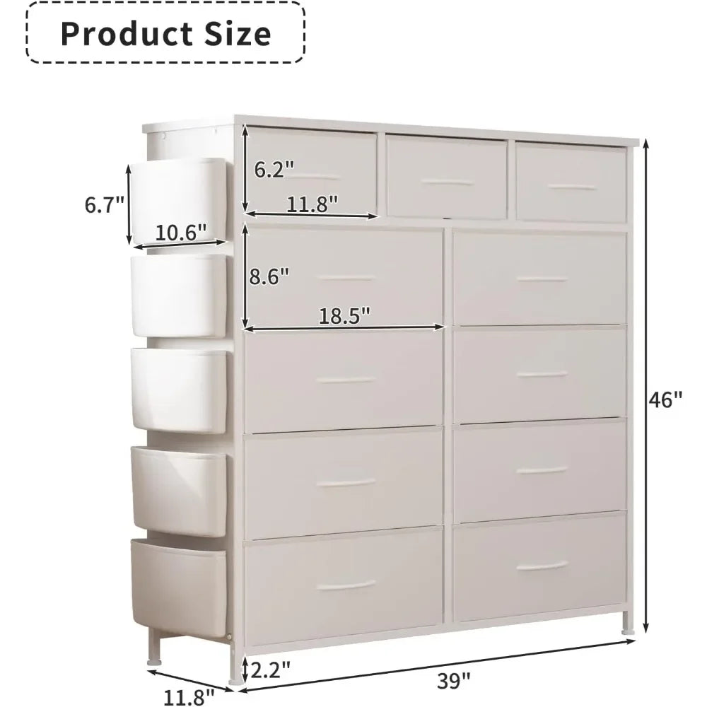 Dresser For Bedroom With 11 Drawers