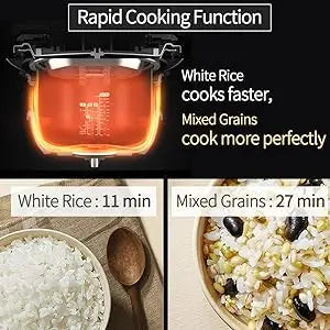 Induction Heating Dual Pressure Rice Cooker