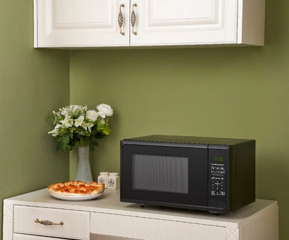 Black Microwave Oven