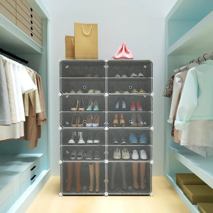 48 Pair Shoe Storage Cabinet